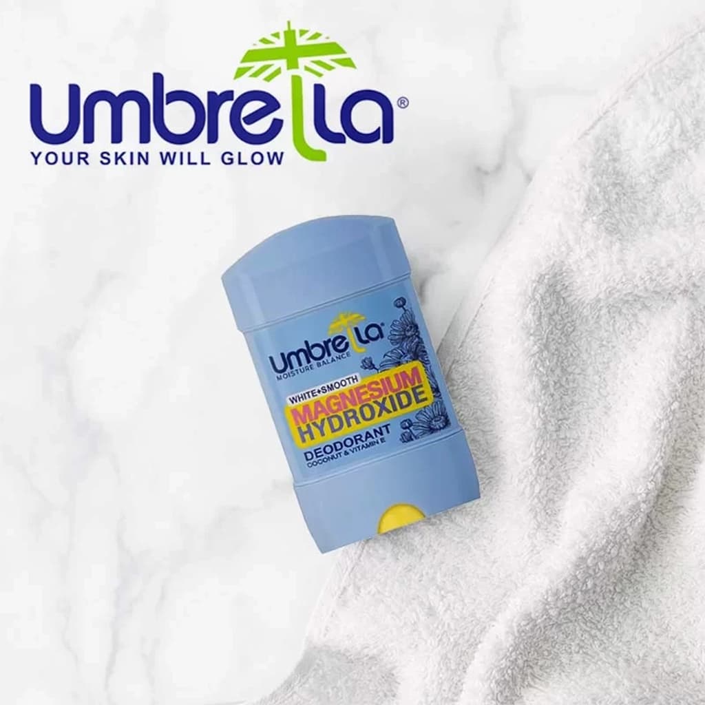 دئودورانت آمبرلا مدل وایت اسموت Umbrella White+Smooth Magnesium Hydroxide Deodorant — تصویر ۹