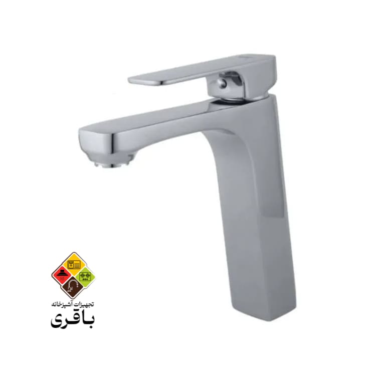 شیر روشویی مدل گارنت طلایی راسان — تصویر ۳