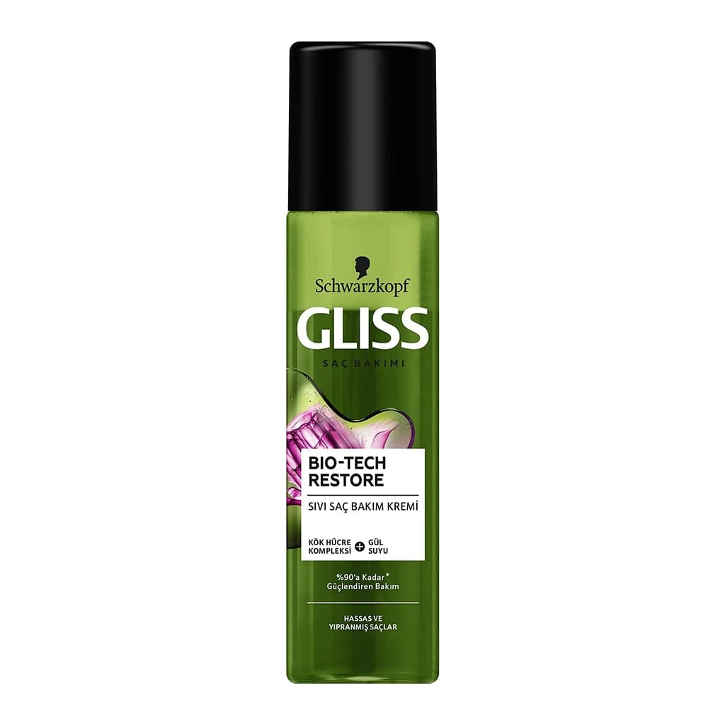 اسپری دوفاز بازسازی کننده مو گلیس بایوتک رستور | Gliss Bio-Tech Restore