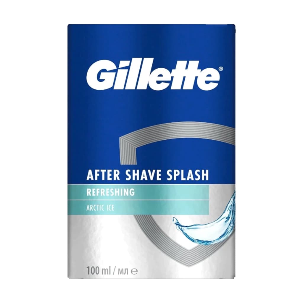 افتر شیو ژیلت مدل آیس ارکتیک | Gillette AFTER SHAVE SPLASH Arctic Ice — تصویر ۳