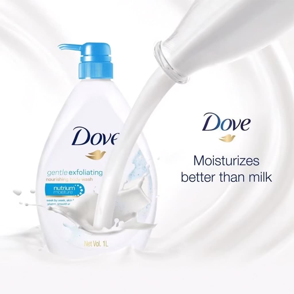 شوینده بدن داو مدل Gentle Exfoliating حجم 550 میل | Dove Gentle Exfoliating Body Wash — تصویر ۹