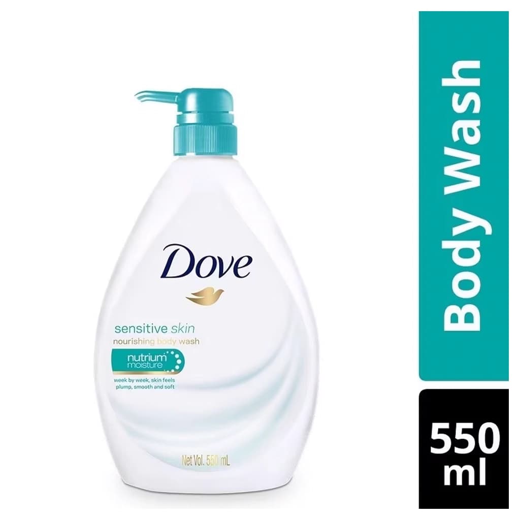 شوینده بدن داو پوست حساس 550 میل | Dove Sensitive Skin Body Wash — تصویر ۶
