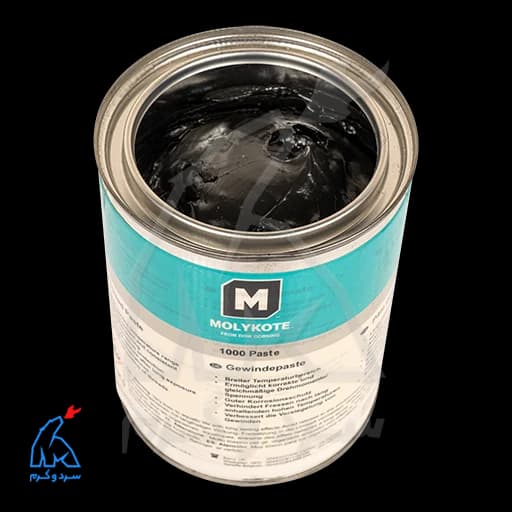 گریس سیاه گرافیتی طرح MOLYKOTE 1000 Paste مولیکات – 1 کیلوگرم — تصویر ۲