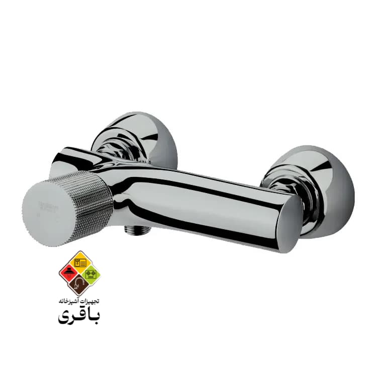 شیر توالت مدل رناتا پلاس کروم راسان — تصویر ۳
