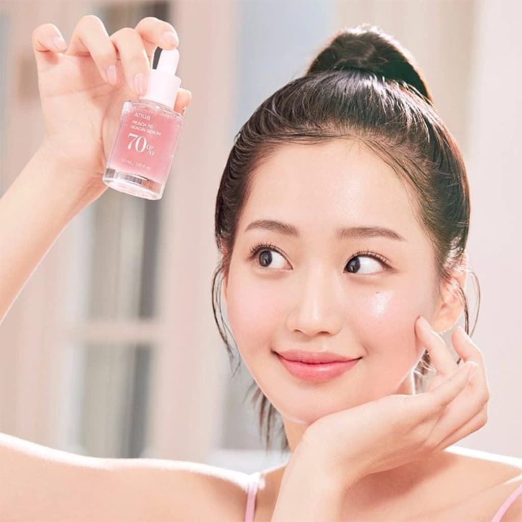 سرم روشن‌کننده نیاسینامید هلو آنوا | Anua Peach 70 Niacin Serum — تصویر ۵