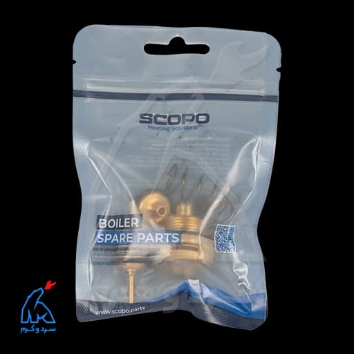 کیت تعمیر برنجی M ایران رادیاتور 5 تکه – SCOPO — تصویر ۵