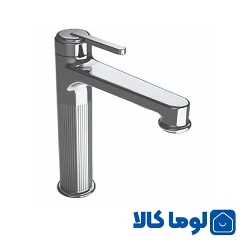 شیر روشویی مدل رزالین کروم مات راسان — تصویر ۱۰