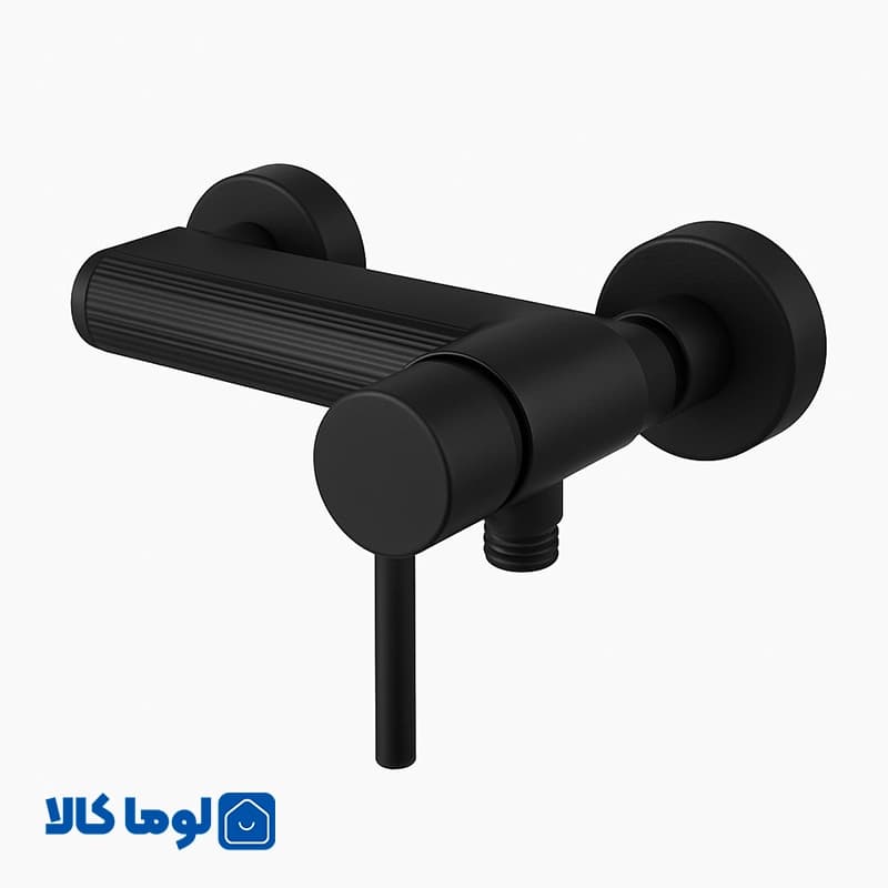 شیر توالت مدل رزالین مشکی راسان — تصویر ۹
