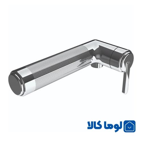 شیر توالت مدل رزالین کروم مات راسان — تصویر ۹