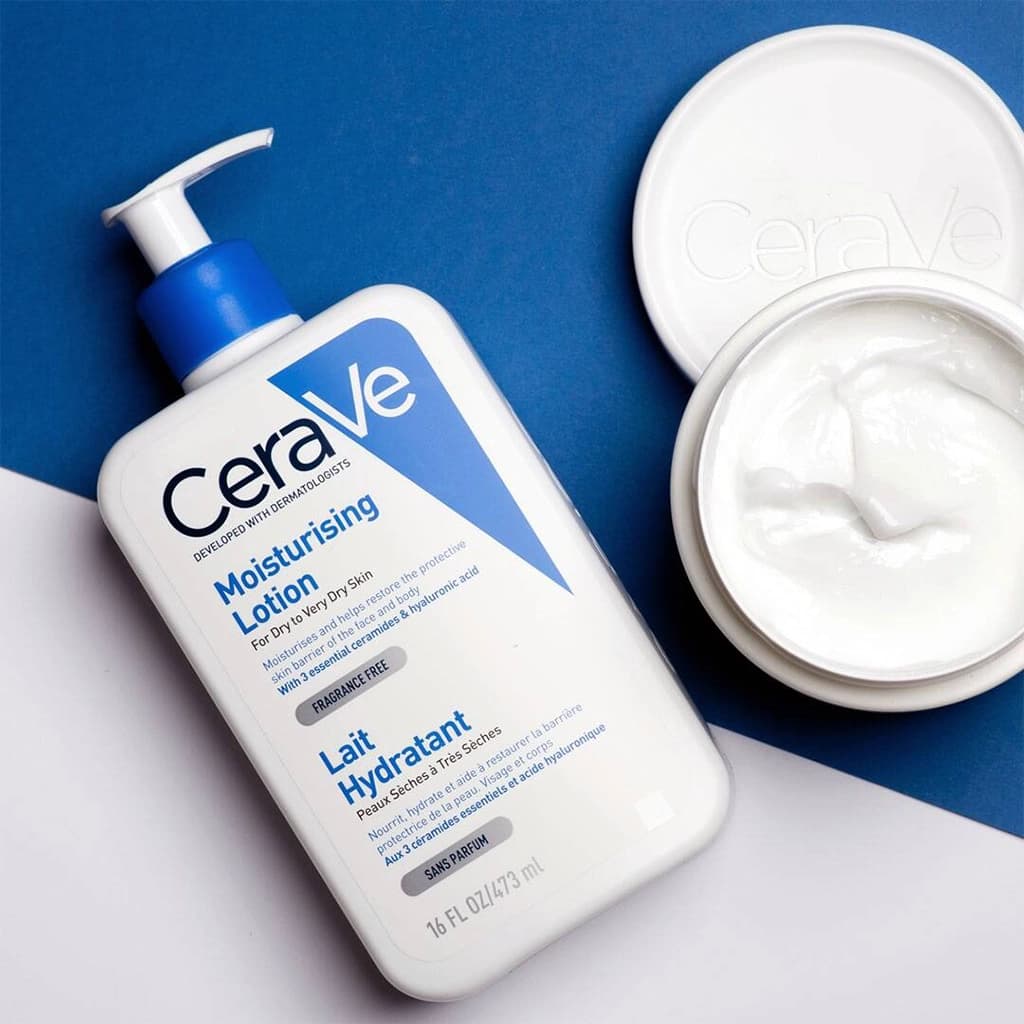 لوسیون مرطوب‌کننده سراوی CeraVe Moisturising Lotion مخصوص پوست خشک تا خیلی خشک — تصویر ۶