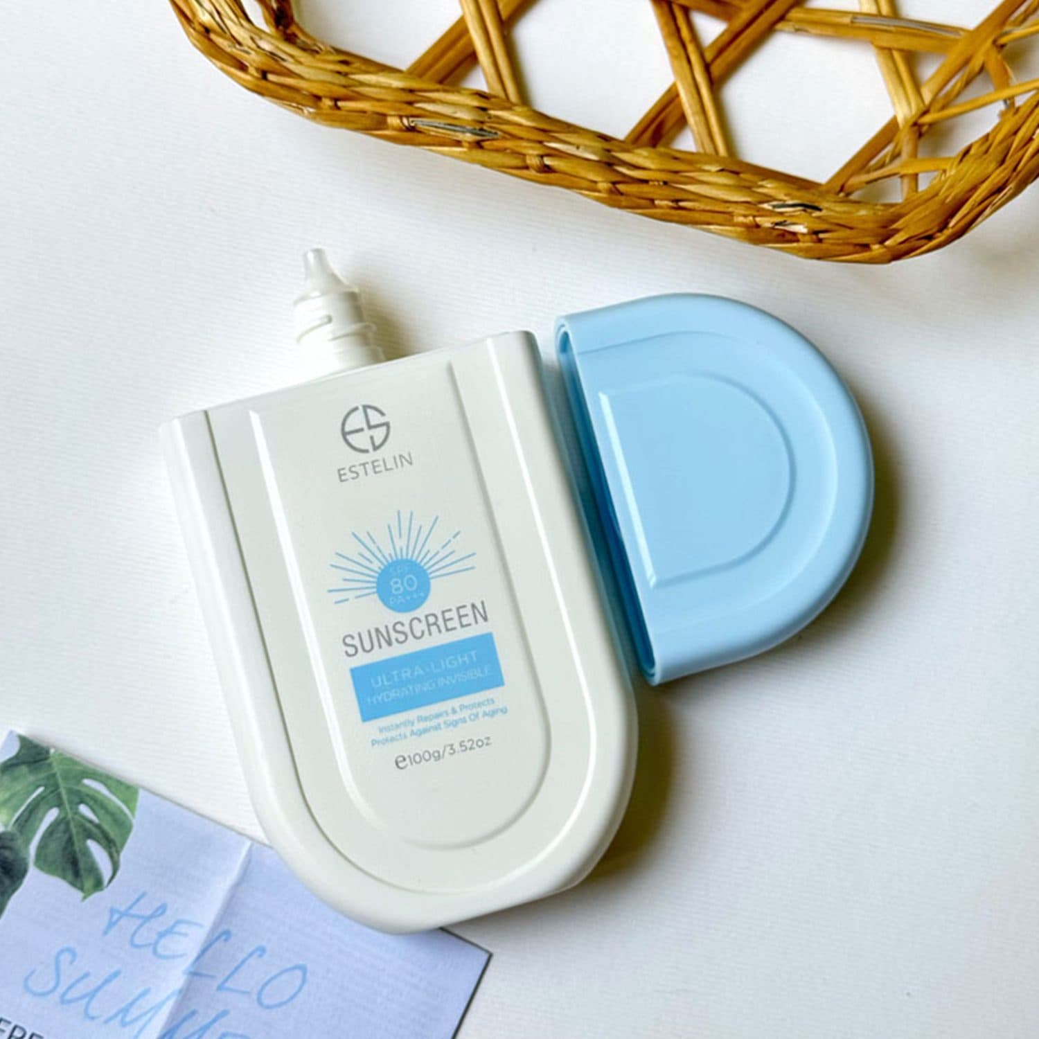 ضد آفتاب استلین ESTELIN Sunscreen Ultra-Light Hydrating SPF80 — تصویر ۶