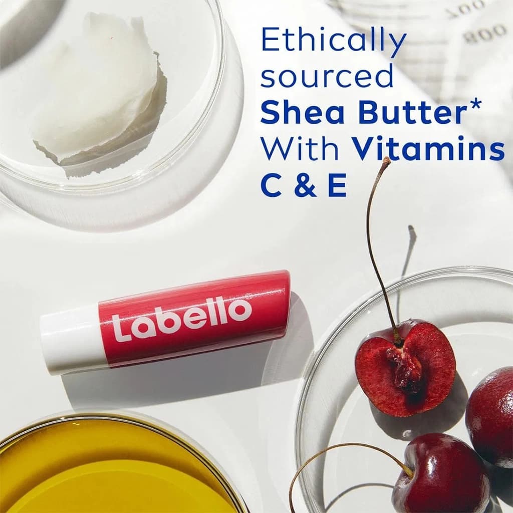 بالم لب لبلو آلبالو | Labello Cherry Shine Lip Balm — تصویر ۵