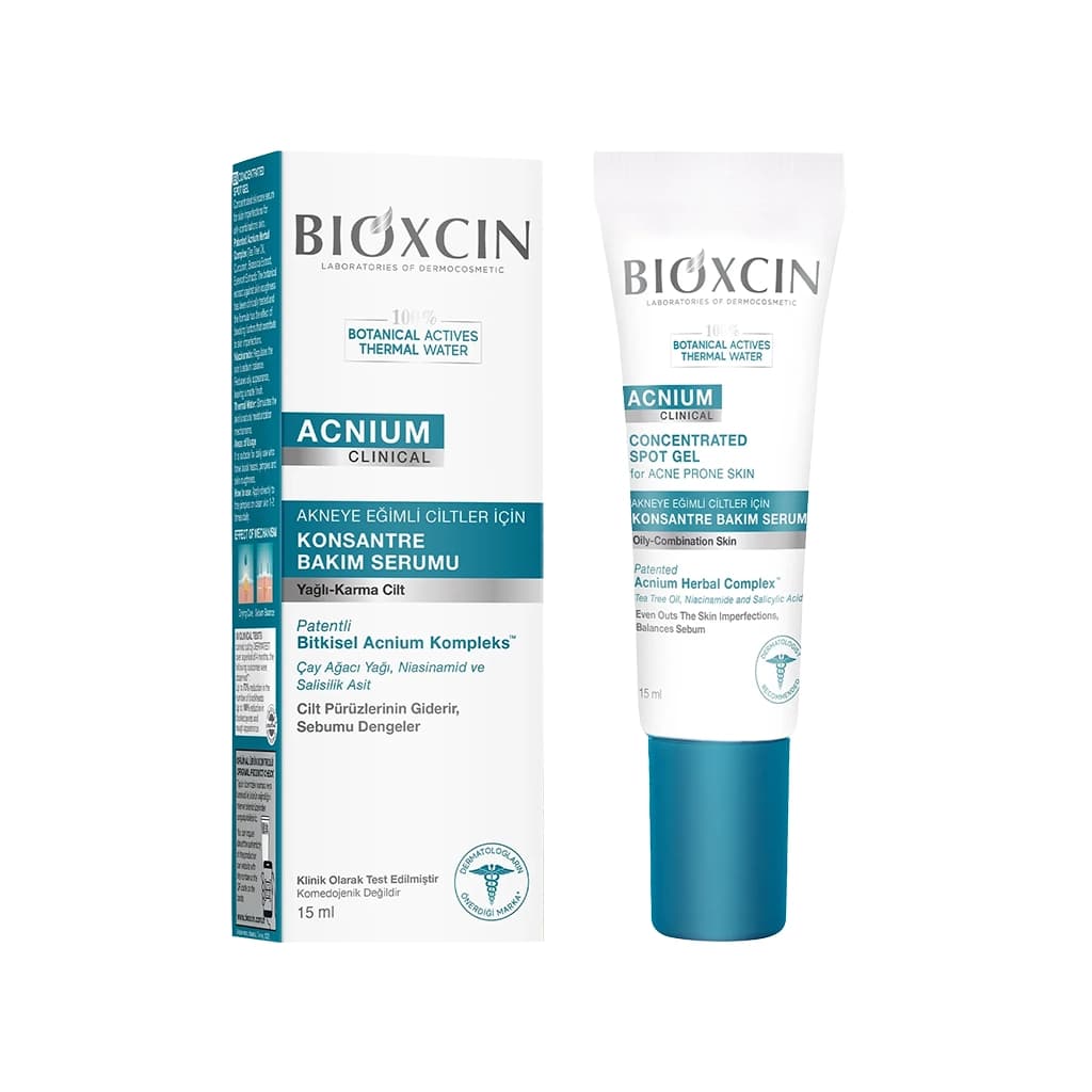سرم ضد جوش و متعادل‌کننده چربی بیوکسین مدل Bioxcin Acnium Clinical Concentrated Serum — تصویر ۵