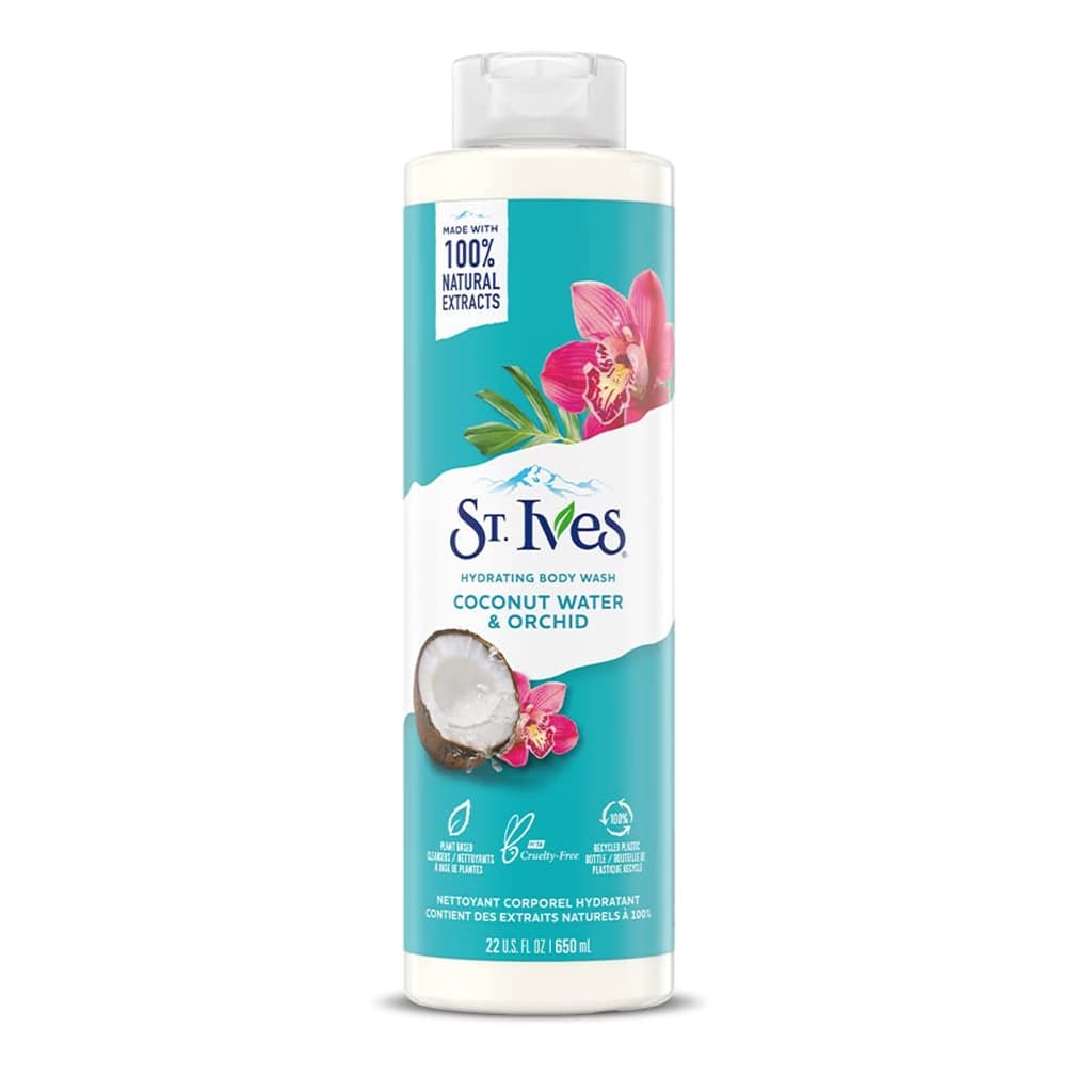 شامپو بدن سنت ایوز نارگیل و ارکیده St.Ives Hydrating Body Wash Coconut Water & Orchid — تصویر ۶