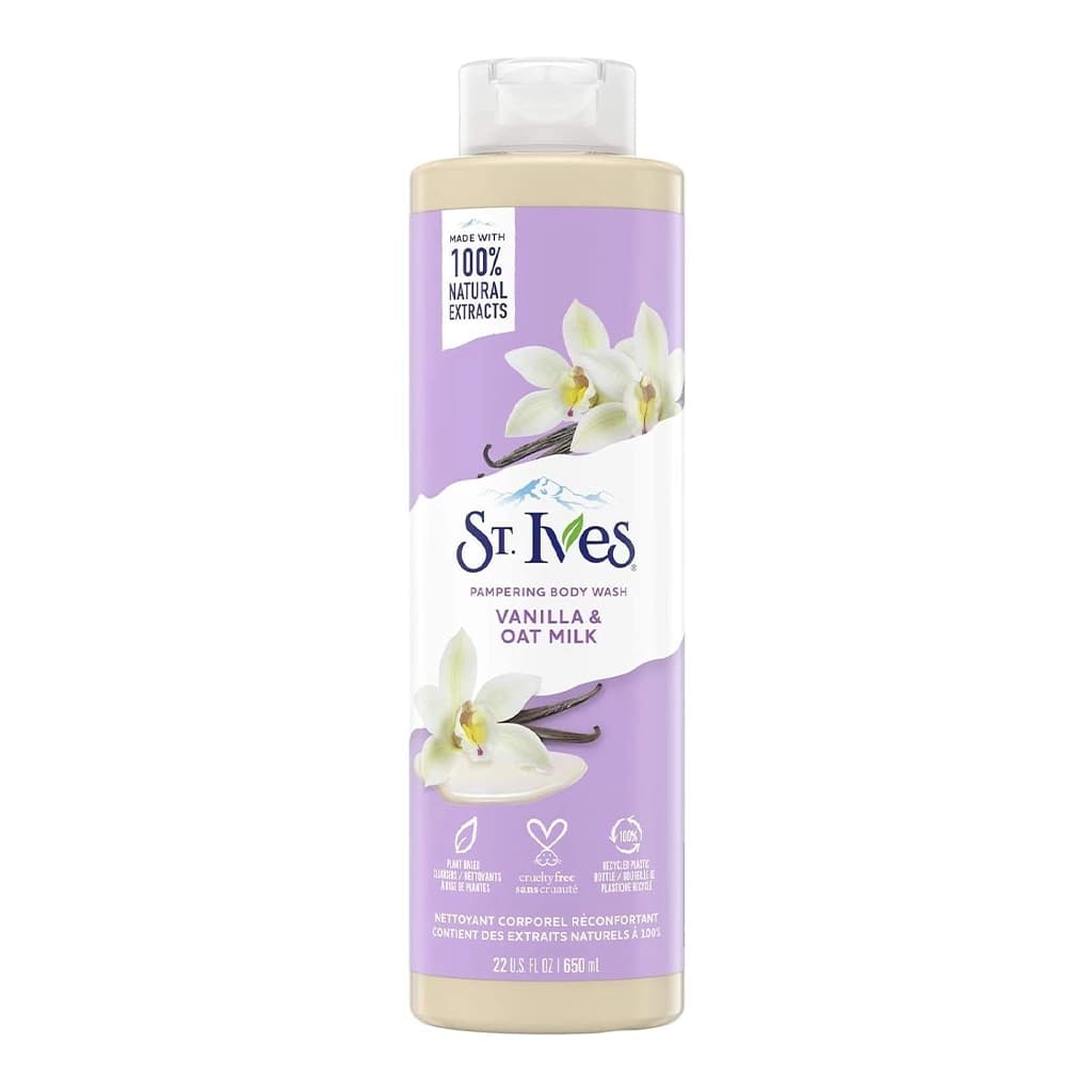 شامپو بدن سنت ایوز وانیل و شیر جو St.Ives Pampering Vanilla and Oat Milk Body Wash — تصویر ۲