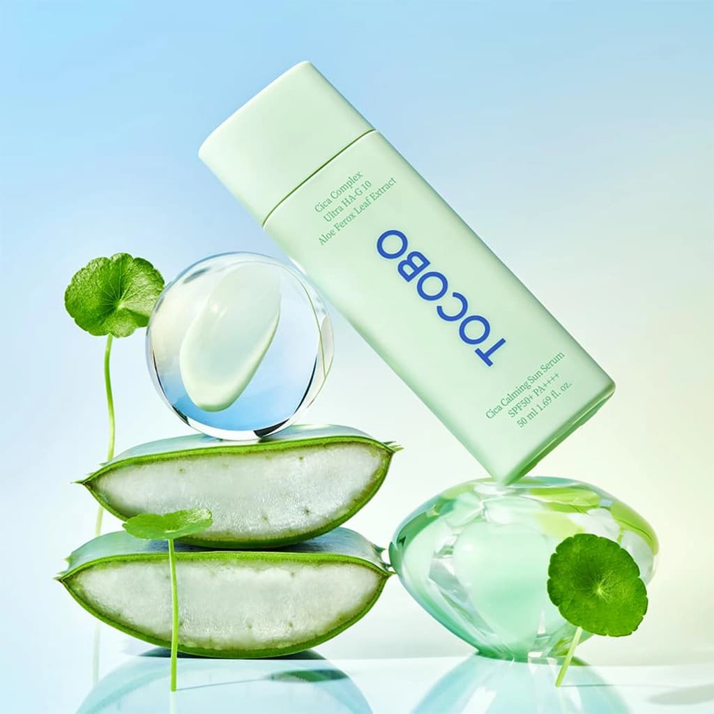 ضد آفتاب سرمی توکوبو سیکا | TOCOBO Cica Calming Sun Serum — تصویر ۵