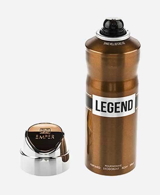 ست اسپری و ادو تویلت امپر مدل Legend مردانه — تصویر ۴
