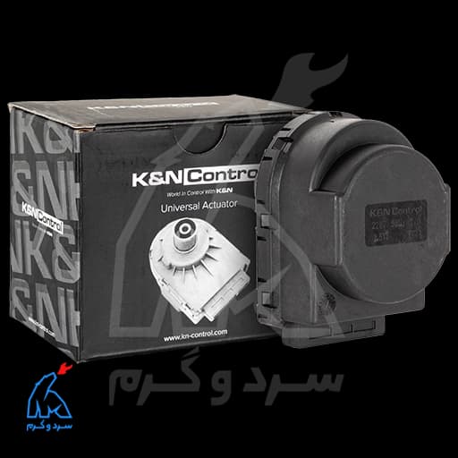 شیر موتوری مشکی K&N Control — تصویر ۲