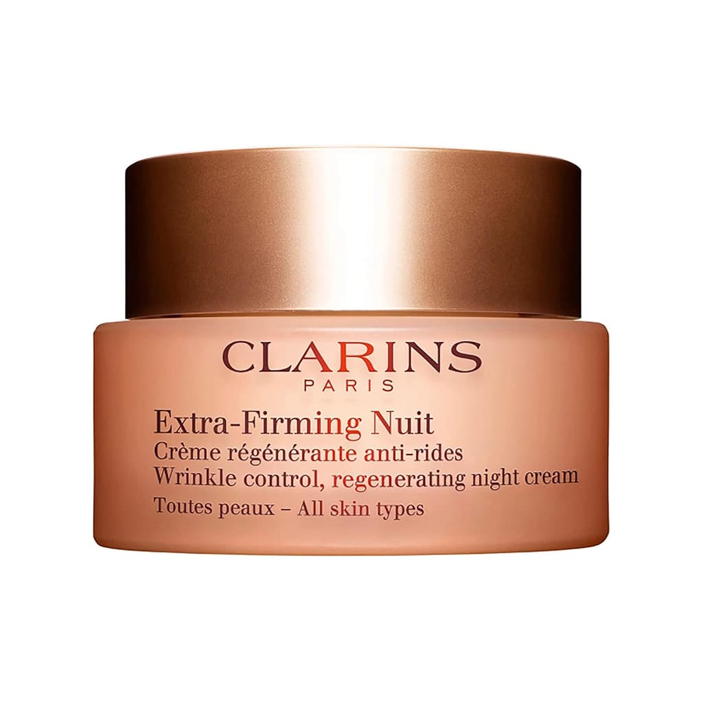 کرم شب ضدچروک کلارنس مدل Extra-Firming Nuit حجم ۵۰ میل | Clarins Extra-Firming Nuit Night Cream