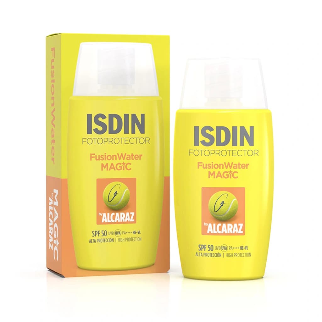 ضد آفتاب ایزدین مدل فیوژن واتر مجیک آلکاراز ISDIN FusionWater MAGIC by Alcaraz — تصویر ۳