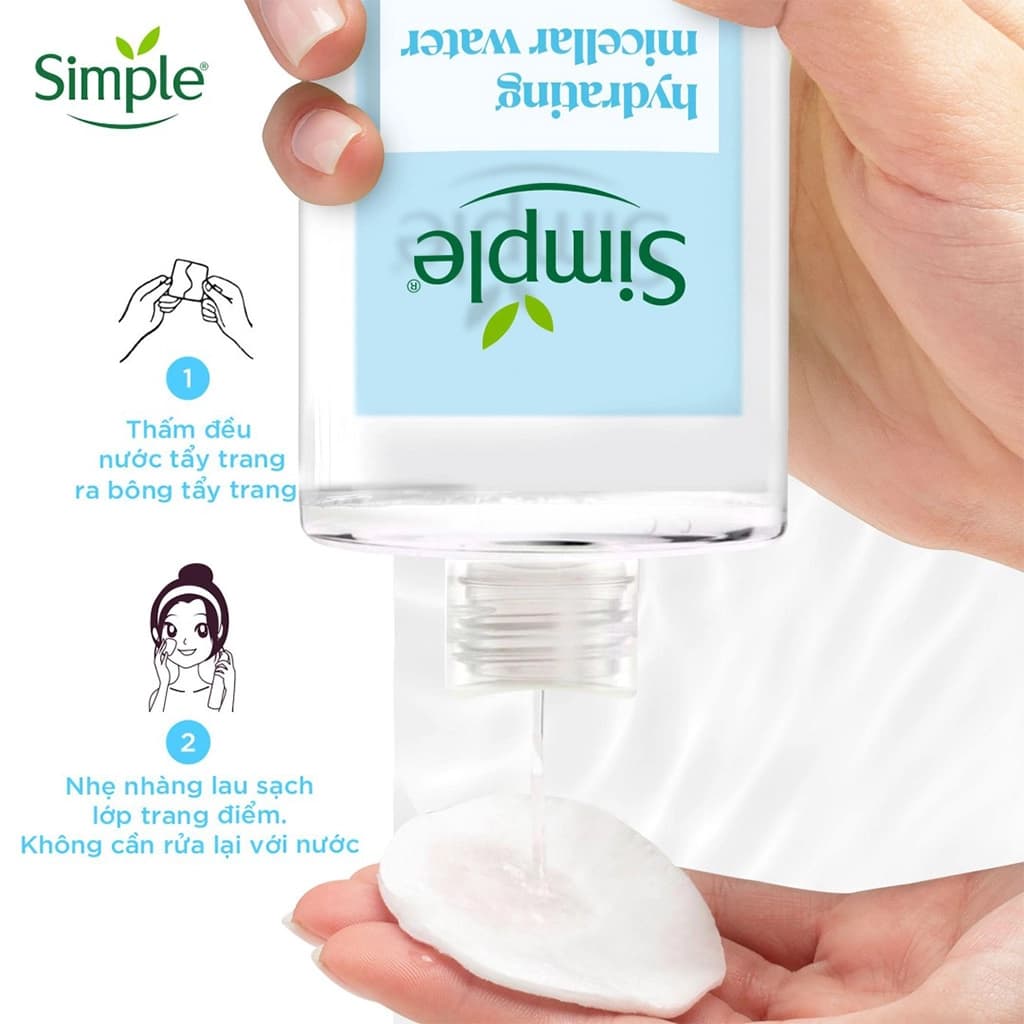 میسلار واتر هیدراتینگ آبرسان سیمپل | Simple Hydrating Micellar Water — تصویر ۷
