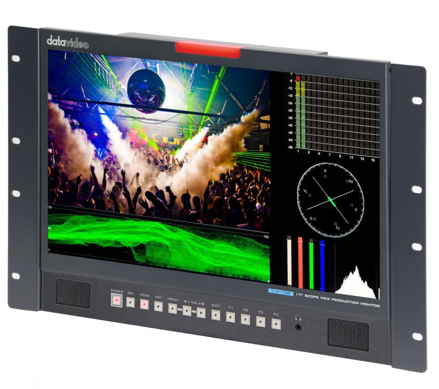 مانیتور حرفه ای رکمونت Datavideo TLM-170FR