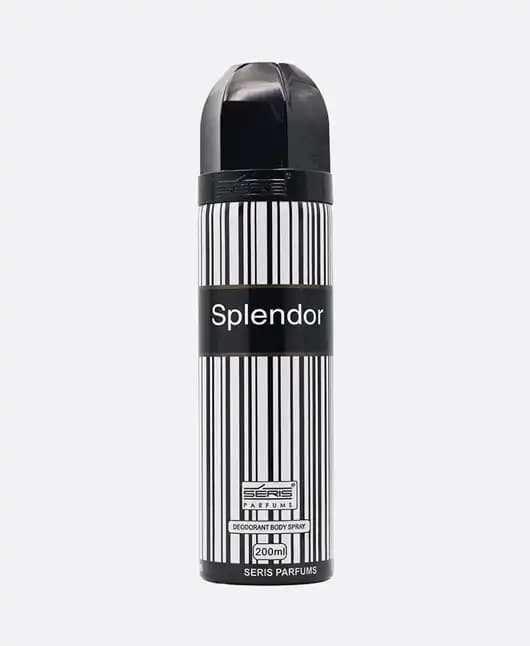 اسپری سریس مدل Splendor Black مردانه