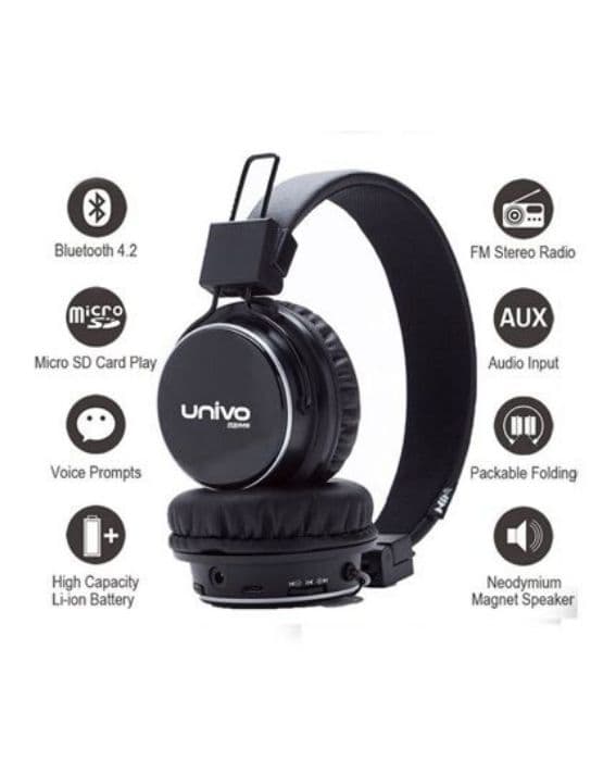 هدفون بی سیم یونیوو مدل SoundBoss UN800BT — تصویر ۳