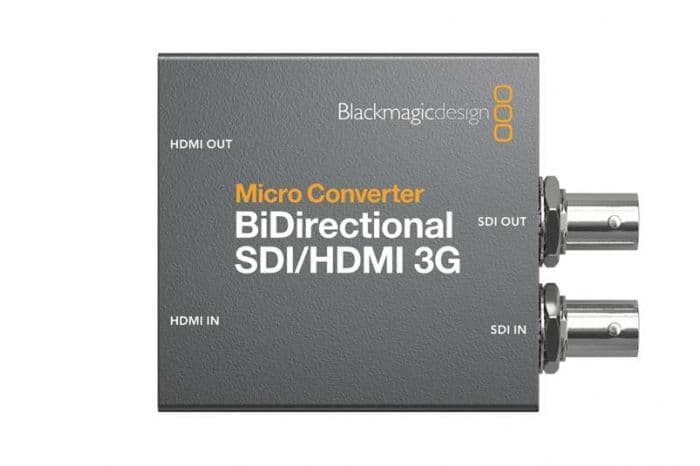 مبدل دو طرفه تصویر Blackmagic Micro Converter BiDirectional SDI/HDMI 3G wPSU