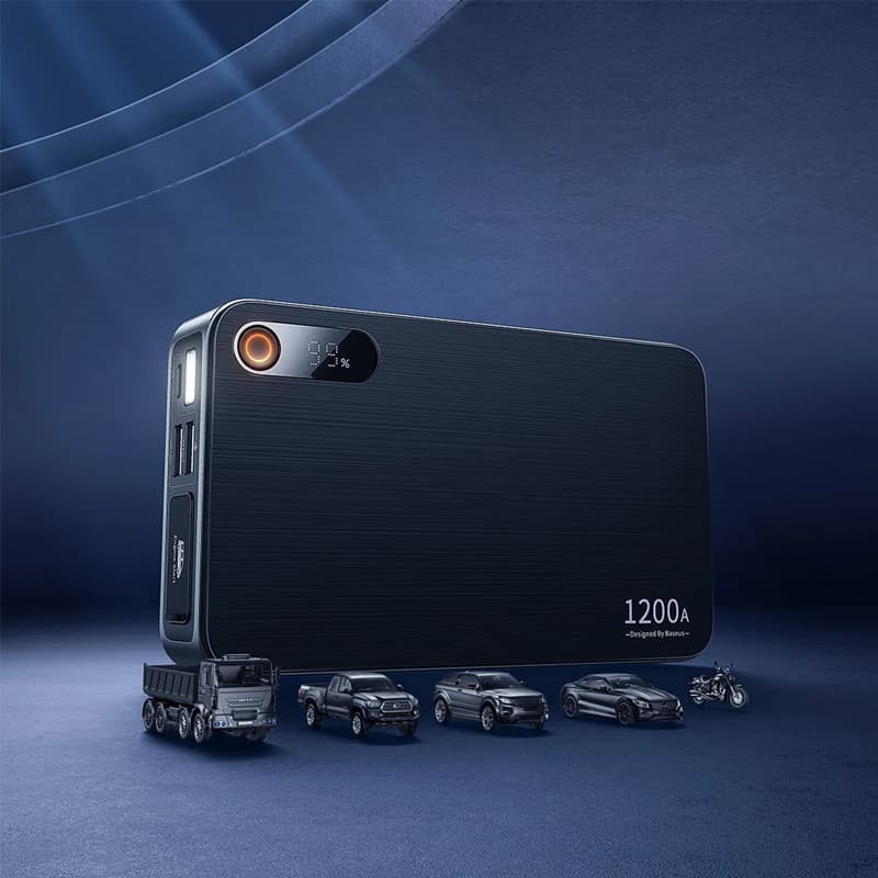 جامپ استارتر خودرو 1200A باسئوس Baseus Super Energy Series — تصویر ۶