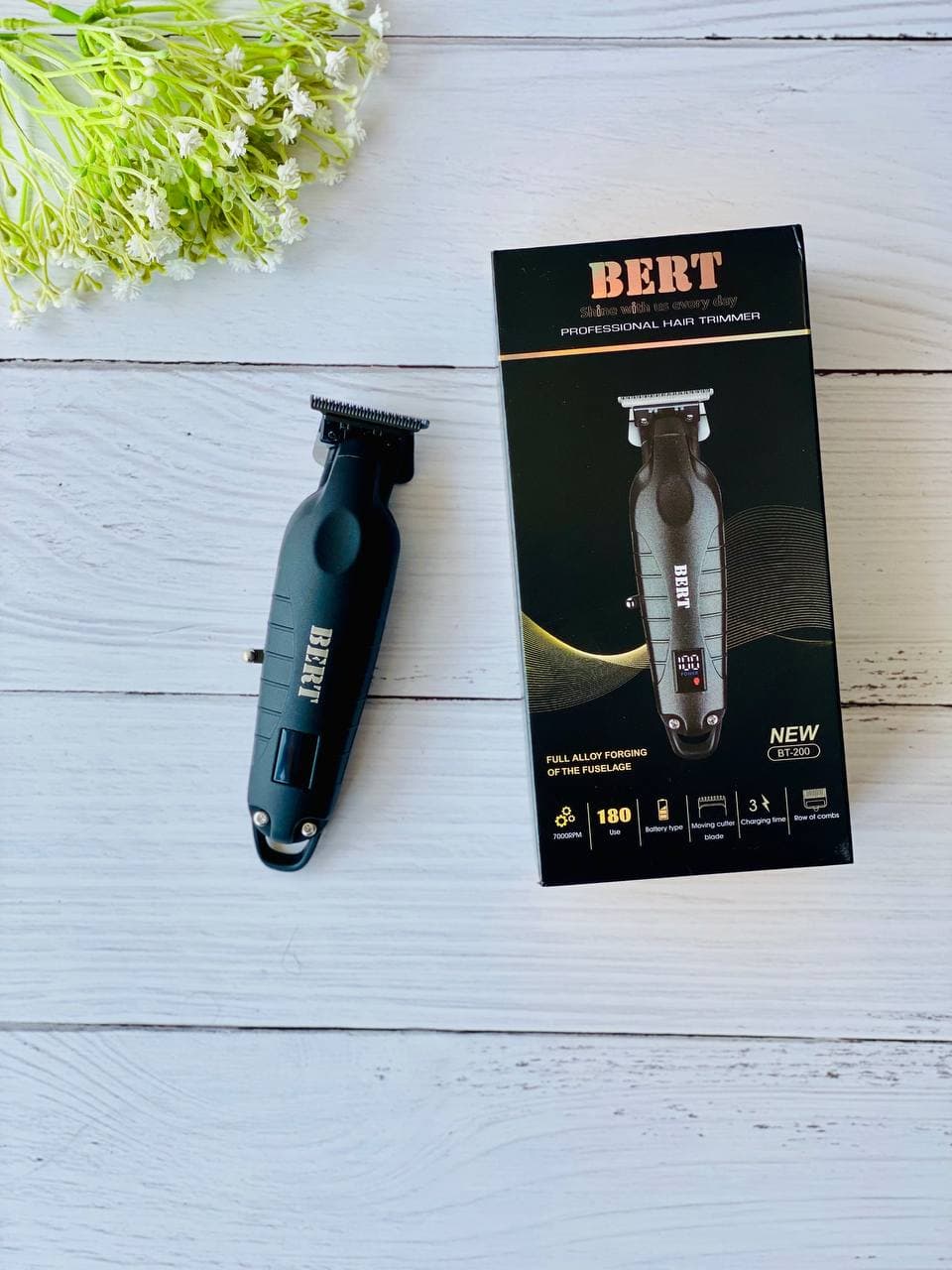 ماشین اصلاح صورت و بدن (خط زن) برت BERT مدل BT-200 — تصویر ۷