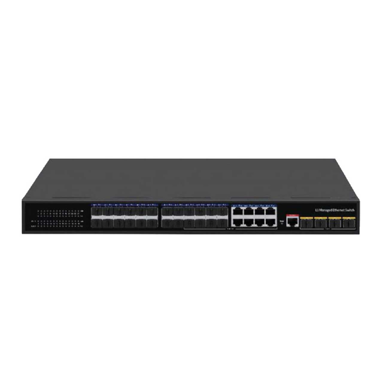 سوئیچ شبکه 24 پورت SFP دی لینک D-Link Switch DGS-F1500-28XS
