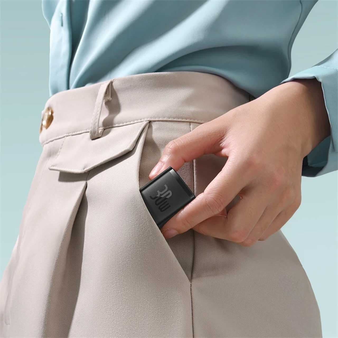 شارژر دیواری 30 وات باسئوس Baseus Cube Pro — تصویر ۷