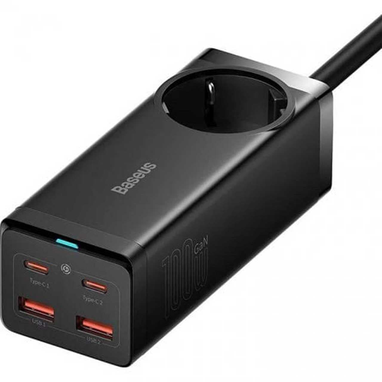 شارژر رومیزی 100 وات باسئوس Baseus PSZM000401 — تصویر ۳
