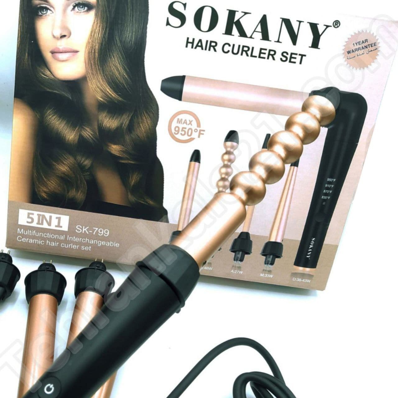 بابلیس حرفه ای 5 کاره سوکانی مدل SK-799 — تصویر ۶