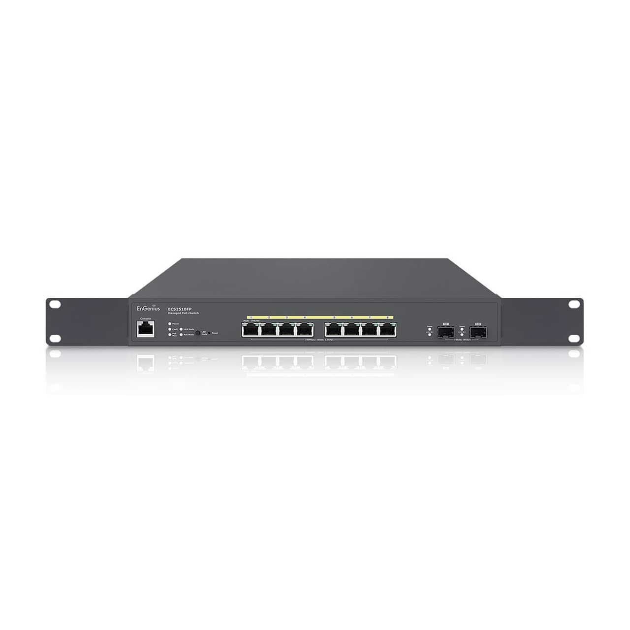 سوئیچ شبکه 8 پورت انجنیوس Engenius Cloud Managed PoE Switch ECS2510FP — تصویر ۴