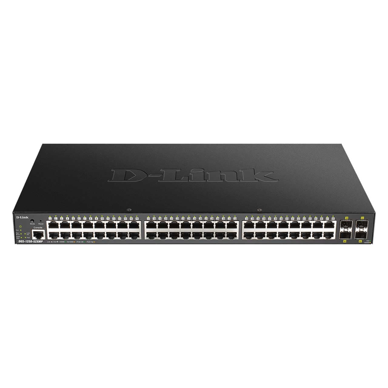 سوئیچ شبکه 52 پورت POE دی لینک D-Link Switch DGS-1250-52XMP — تصویر ۵
