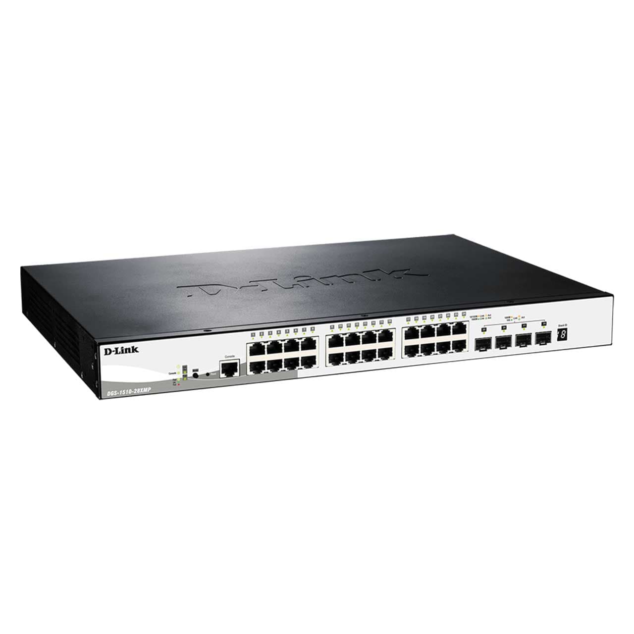 سوئیچ شبکه 28 پورت POE دی لینک D-Link Switch DGS-1510-28XMP — تصویر ۳