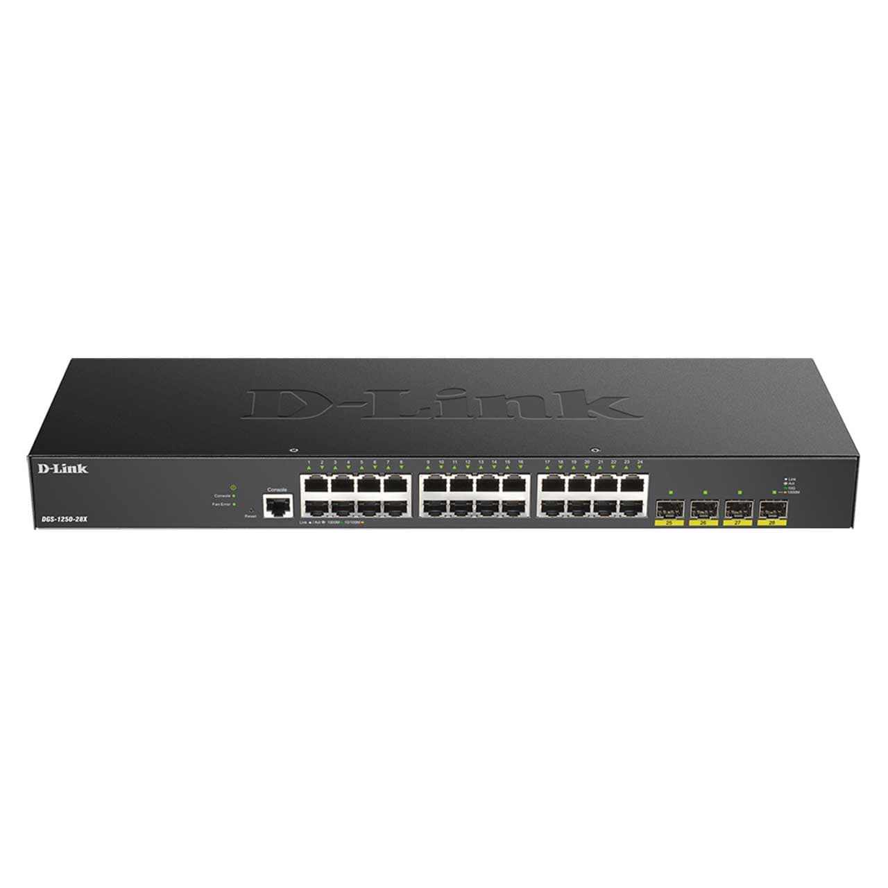 سوئیچ شبکه 28 پورت دی لینک D-Link Switch DGS-1250-28X