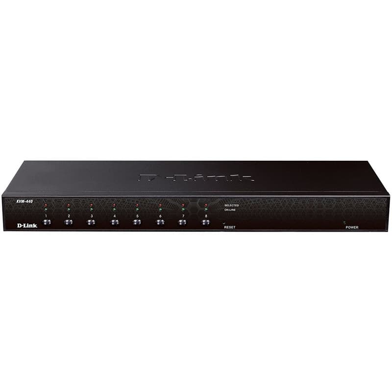 سوییچ 8 پورت KVM دی-لینک D-Link Switch KVM-440 — تصویر ۲