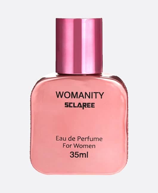 عطر جیبی اسکلاره مدل Womanity زنانه