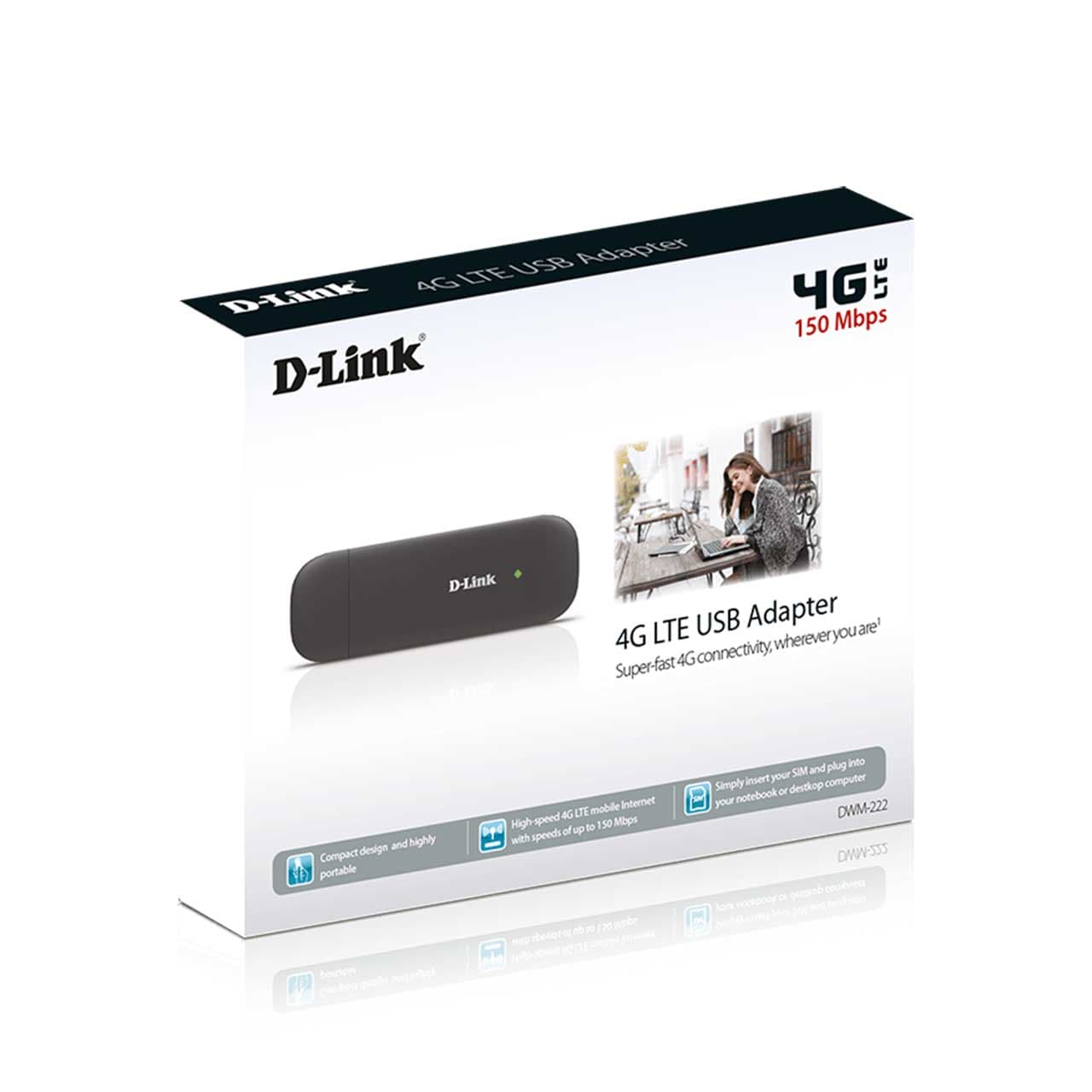 مودم همراه 4G/LTE دی لینک D-Link DWM-222 — تصویر ۵