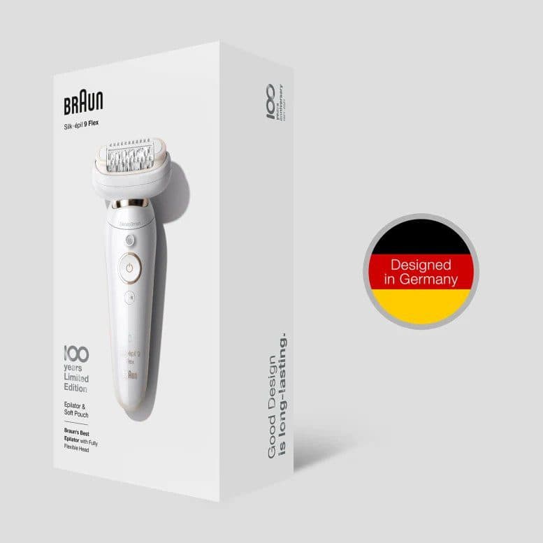 اپیلاتور براون آلمان سری Silk-épil 9 Braun Flex Epilierer für Damen مدل S9F — تصویر ۸