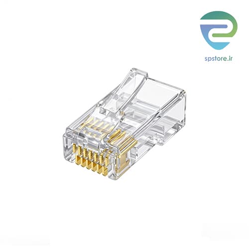 سوکت شبکه وی نت -Vnet Rj45 Cat6 Plug UTP