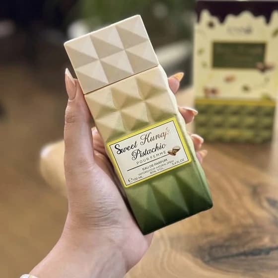 ادکلن ادوپرفیوم دبی چاکلت Dubai Chocolate رایحه شکلاتی حجم 100 میل — تصویر ۷