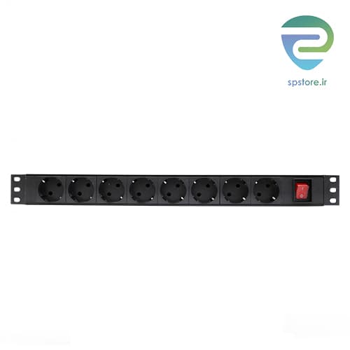 پاور ماژول 8 پورت 10 آمپر با خروجی فن و ارت