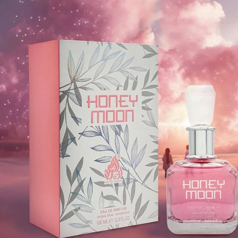 عطر ادکلن ادو پرفیوم Honey Moon رایحه موون پاریس حجم 100 میل — تصویر ۳