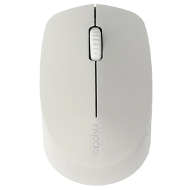 موس بی سیم رپو Rapoo M100 Light Grey Silent