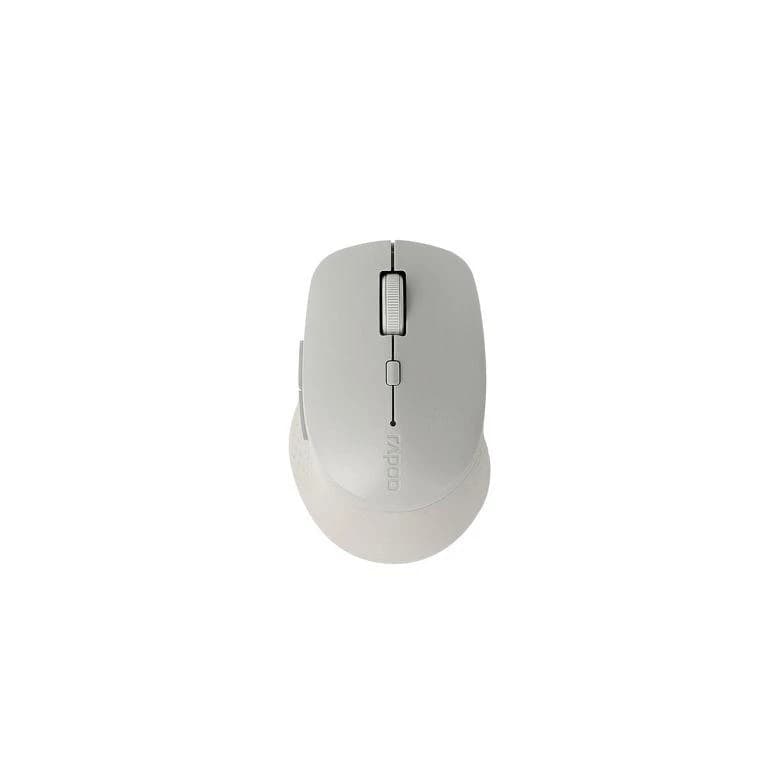 موس بی سیم رپو RAPOO M300 Light Grey — تصویر ۳