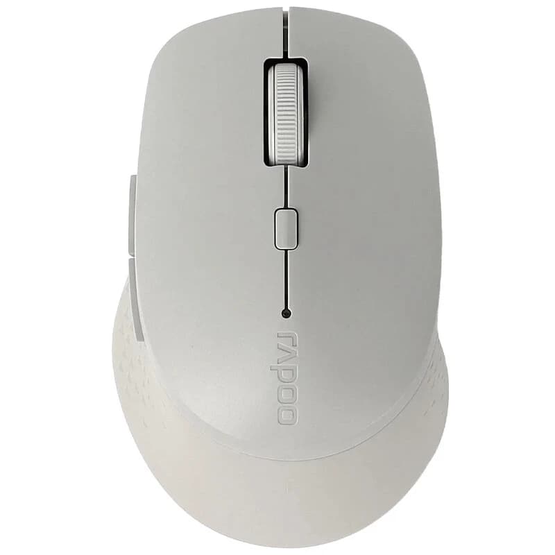 موس بی سیم رپو RAPOO M300 Light Grey — تصویر ۷